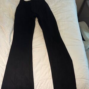 SPANX suede effect flare Pants